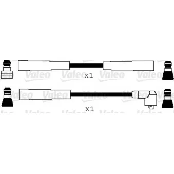 Kit de câbles d'allumage VALEO