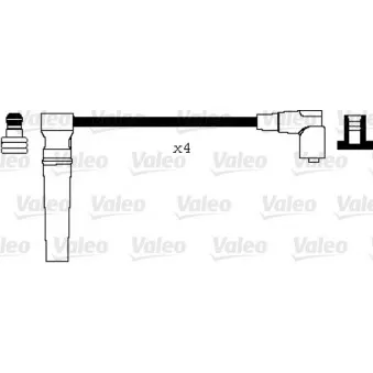 Kit de câbles d'allumage VALEO 346038