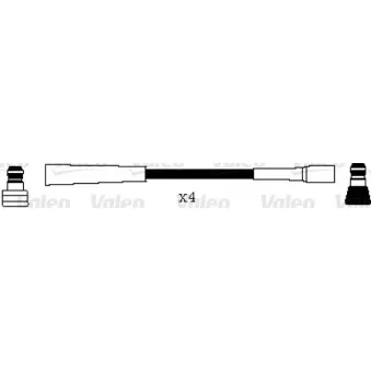 Kit de câbles d'allumage VALEO 346044