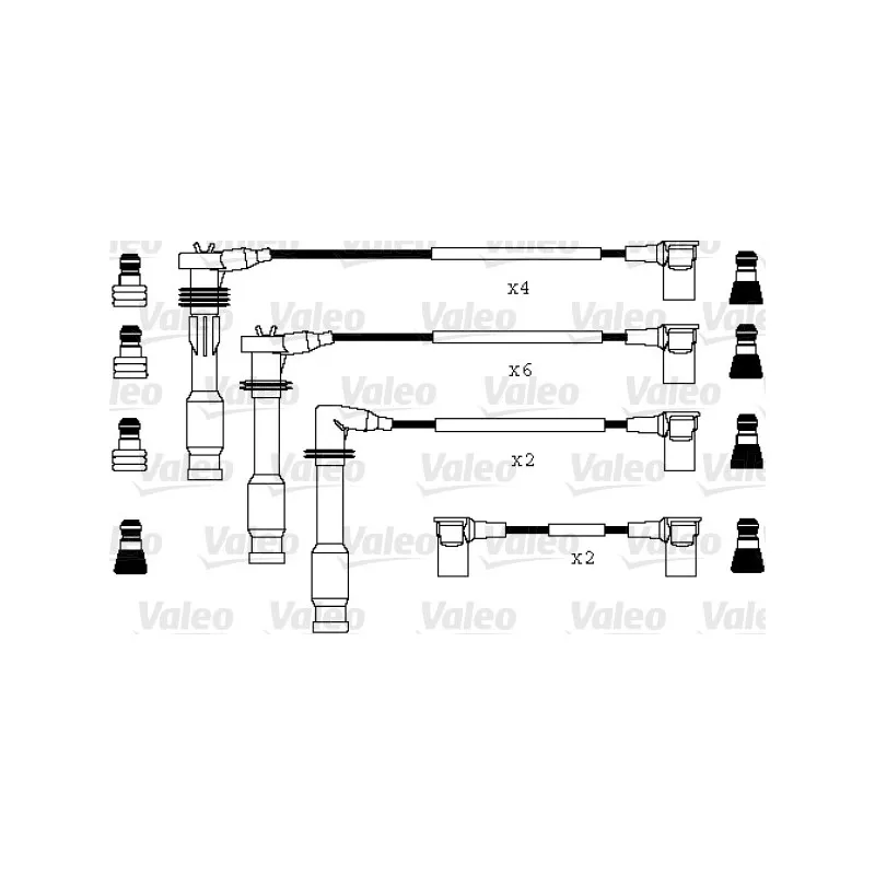 Kit de câbles d'allumage VALEO 346045