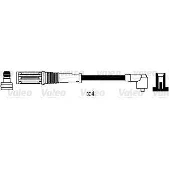 Kit de câbles d'allumage VALEO 346047