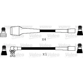 Kit de câbles d'allumage VALEO 346052