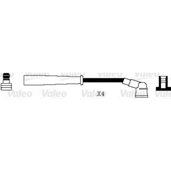 Kit de câbles d'allumage VALEO 346063