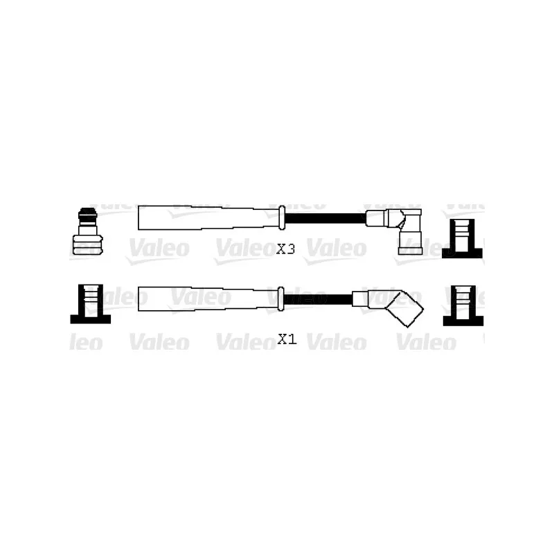 Kit de câbles d'allumage VALEO 346066