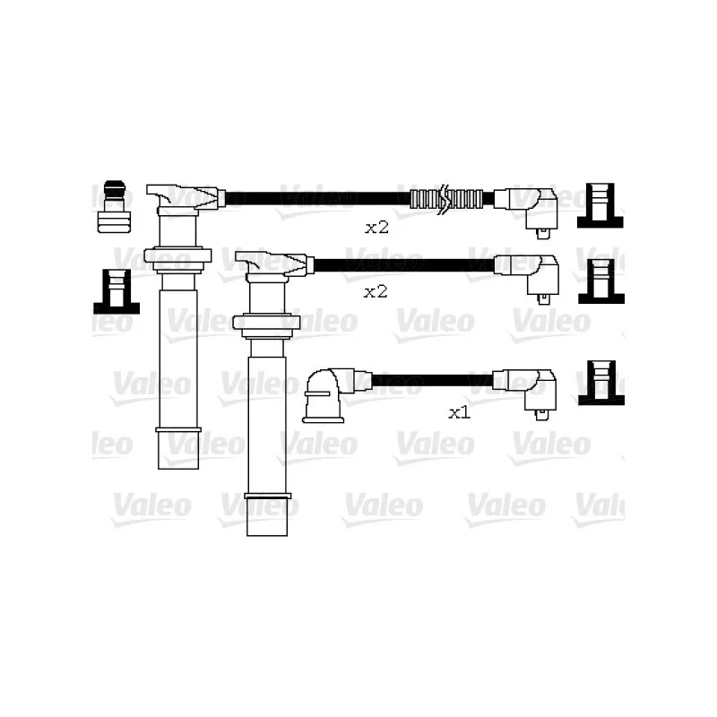 Kit de câbles d'allumage VALEO 346077