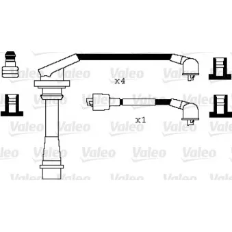 Kit de câbles d'allumage VALEO 346078