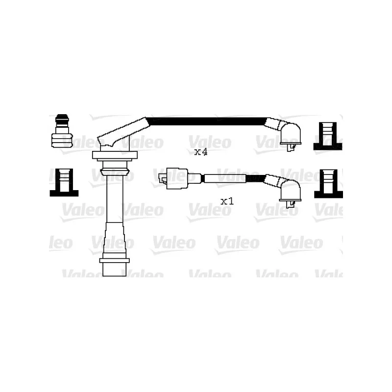 Kit de câbles d'allumage VALEO 346078