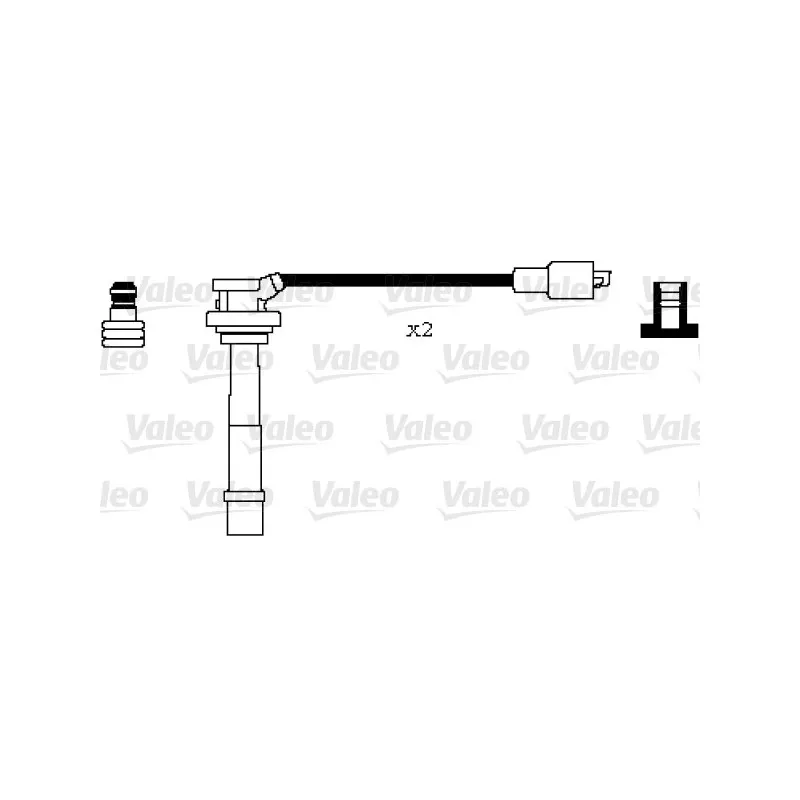 Kit de câbles d'allumage VALEO 346079