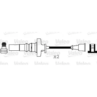 Kit de câbles d'allumage VALEO 346080