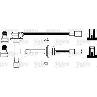 Kit de câbles d'allumage VALEO 346083