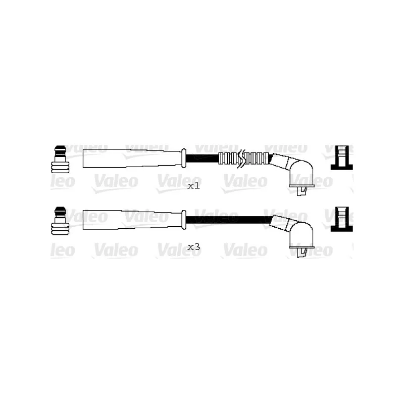 Kit de câbles d'allumage VALEO 346084