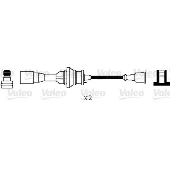 Kit de câbles d'allumage VALEO 346085