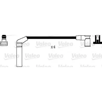 Kit de câbles d'allumage VALEO 346086