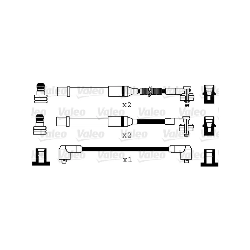 Kit de câbles d'allumage VALEO 346087
