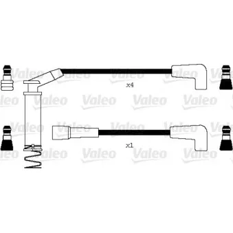 Kit de câbles d'allumage VALEO 346096