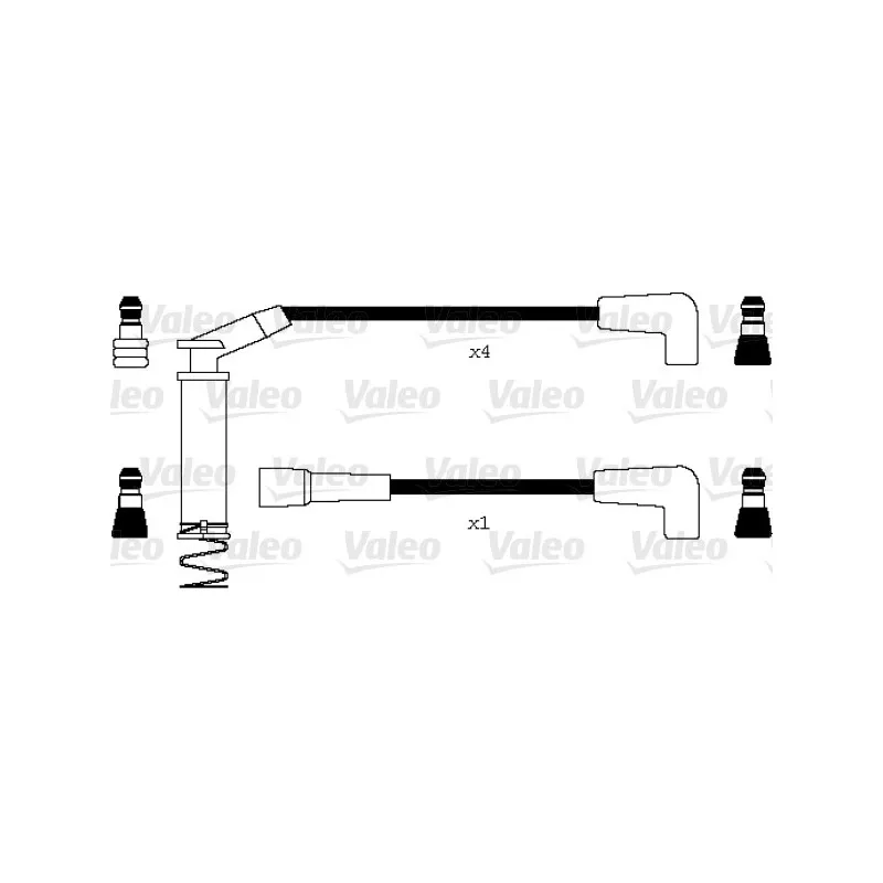 Kit de câbles d'allumage VALEO 346096