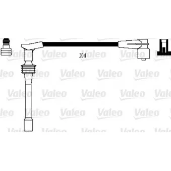 Kit de câbles d'allumage VALEO 346098