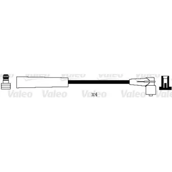 Kit de câbles d'allumage VALEO 346099