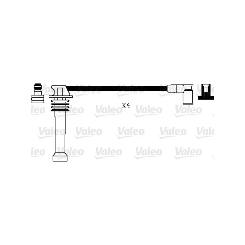 Kit de câbles d'allumage VALEO 346104
