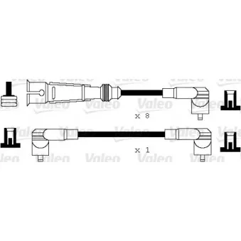 Kit de câbles d'allumage VALEO 346105