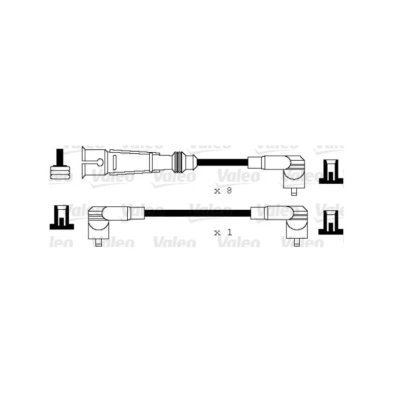 Kit de câbles d'allumage VALEO 346105