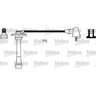 Kit de câbles d'allumage VALEO 346107