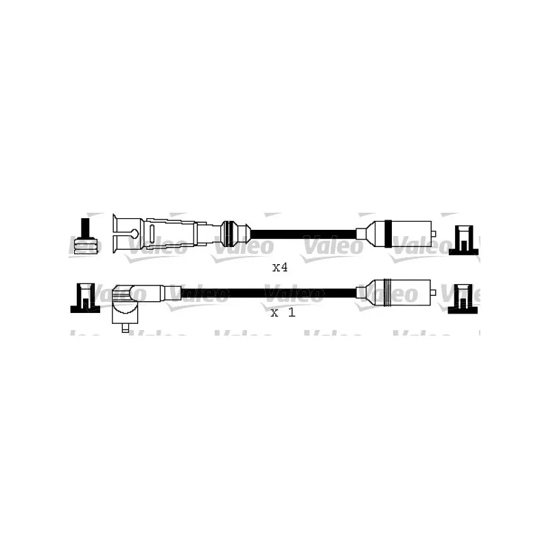 Kit de câbles d'allumage VALEO 346111