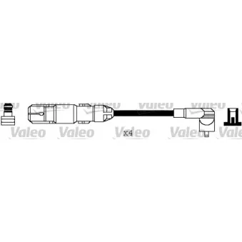 Kit de câbles d'allumage VALEO 346113