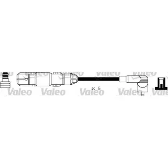 Kit de câbles d'allumage VALEO 346115