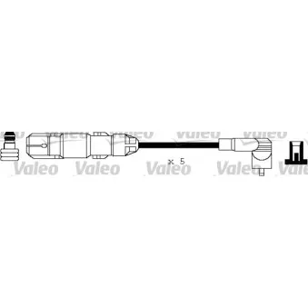 Kit de câbles d'allumage VALEO 346116