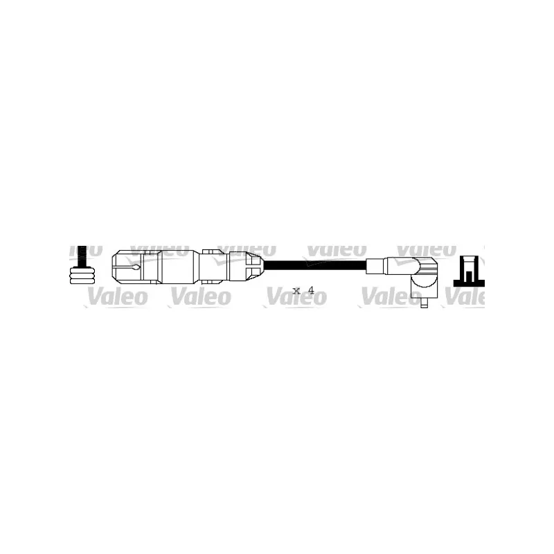 Kit de câbles d'allumage VALEO 346125