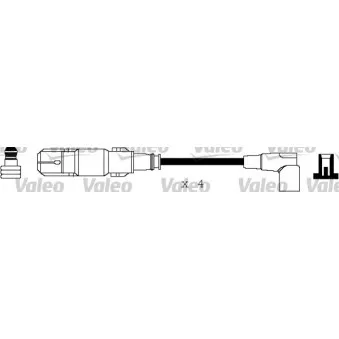Kit de câbles d'allumage VALEO 346127
