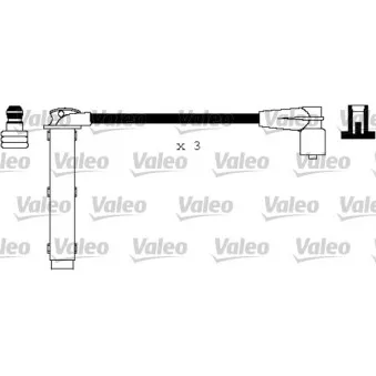 Kit de câbles d'allumage VALEO 346130