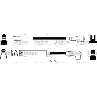 Kit de câbles d'allumage VALEO 346136