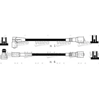Kit de câbles d'allumage VALEO 346137