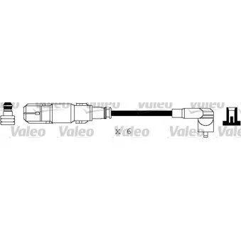 Kit de câbles d'allumage VALEO 346140