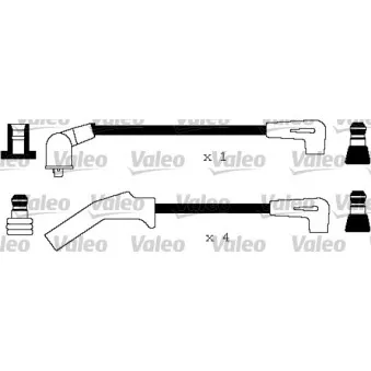 Kit de câbles d'allumage VALEO 346153