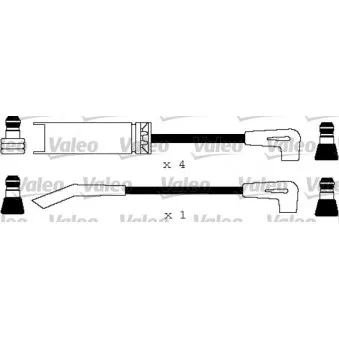Kit de câbles d'allumage VALEO 346161