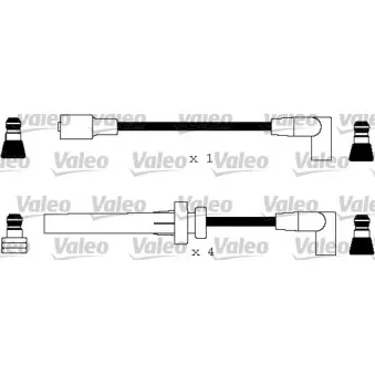 Kit de câbles d'allumage VALEO 346167