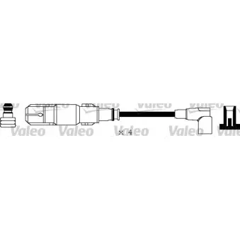 Kit de câbles d'allumage VALEO 346170