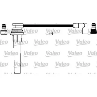 Kit de câbles d'allumage VALEO