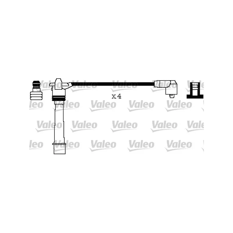 Kit de câbles d'allumage VALEO 346186