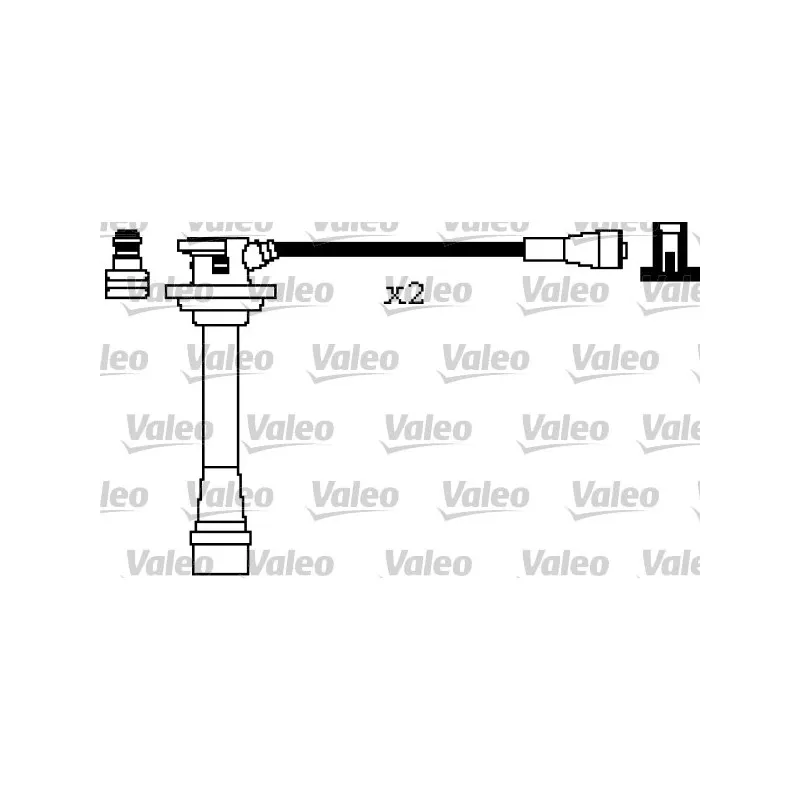 Kit de câbles d'allumage VALEO 346187