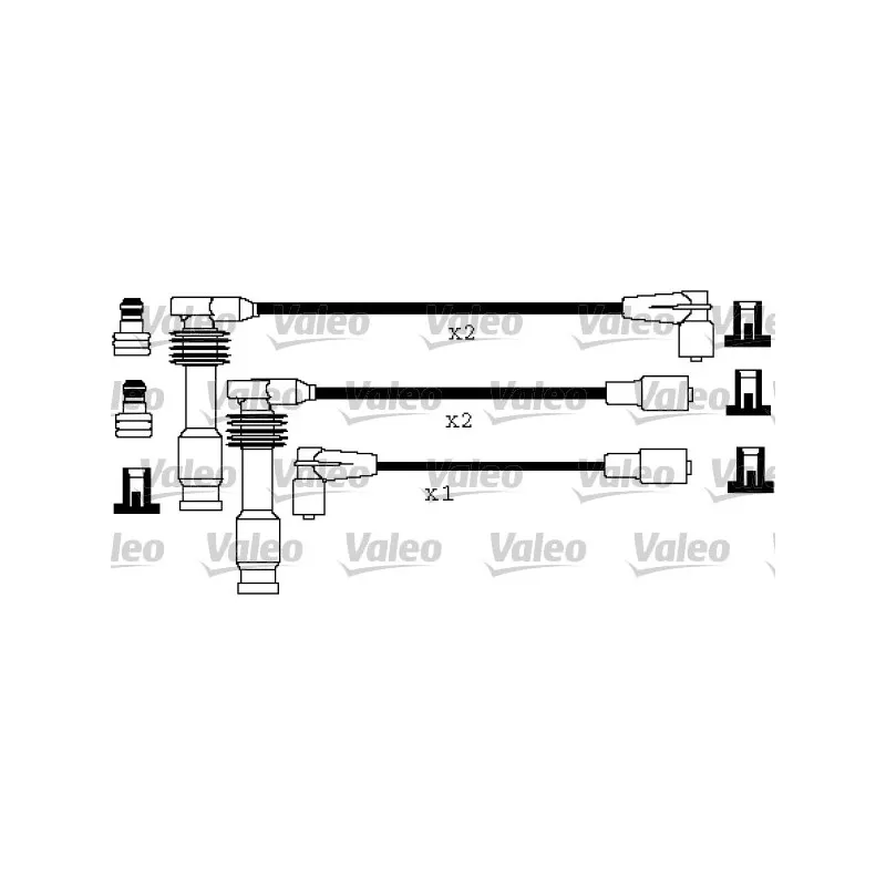 Kit de câbles d'allumage VALEO 346193