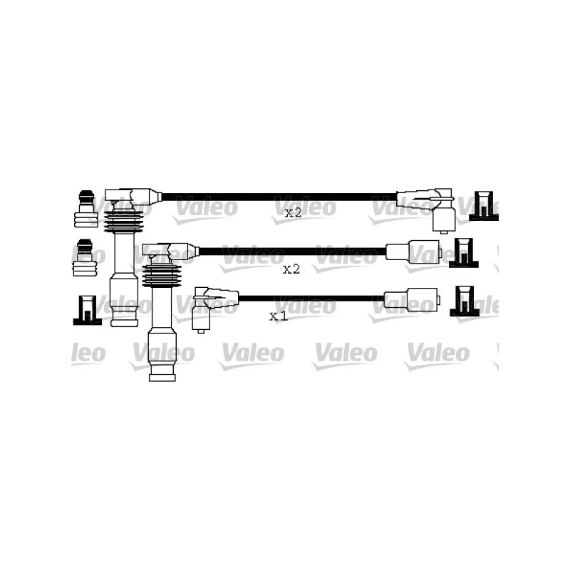 Kit de câbles d'allumage VALEO 346194
