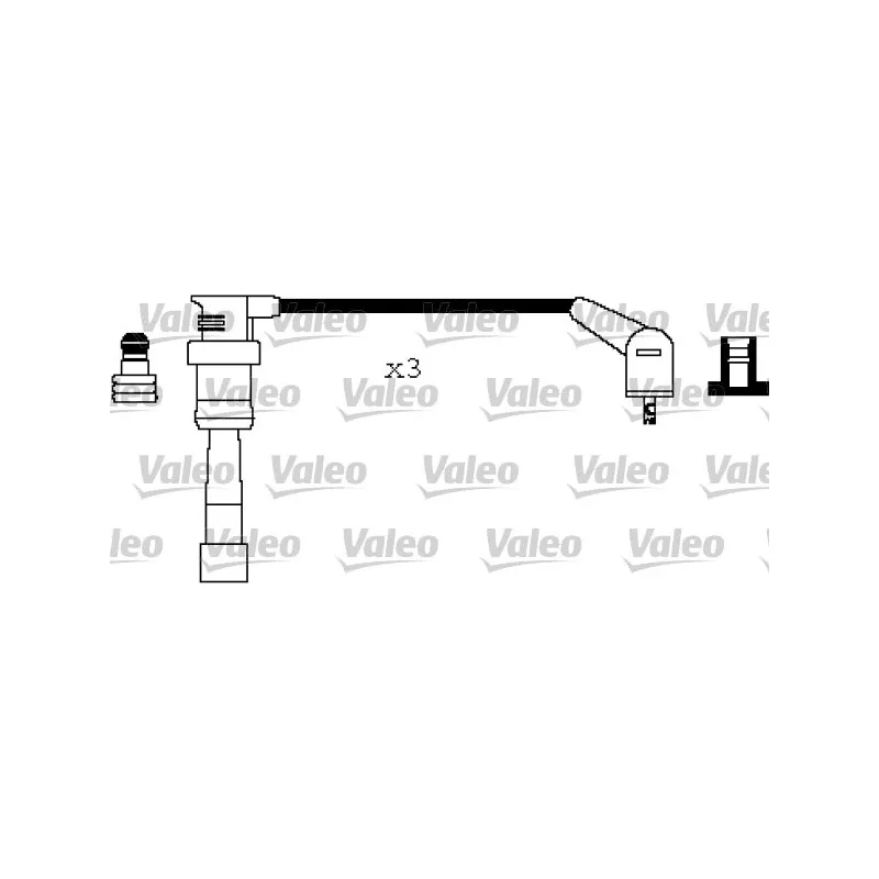 Kit de câbles d'allumage VALEO 346197