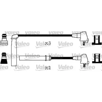 Kit de câbles d'allumage VALEO 346198