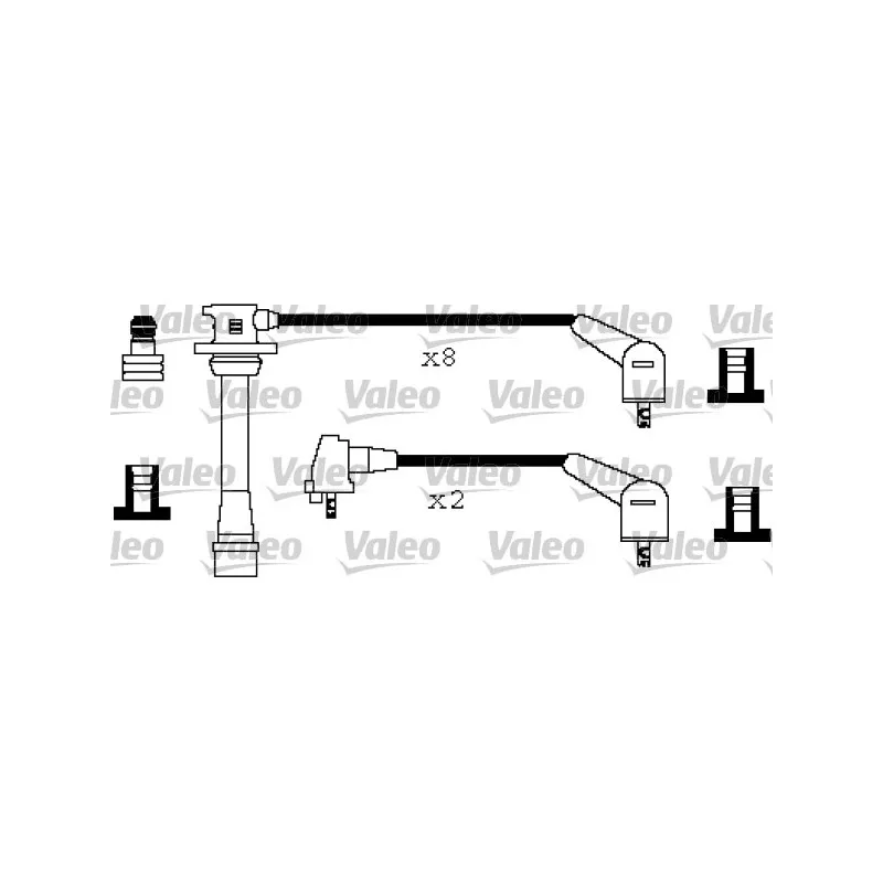 Kit de câbles d'allumage VALEO 346199