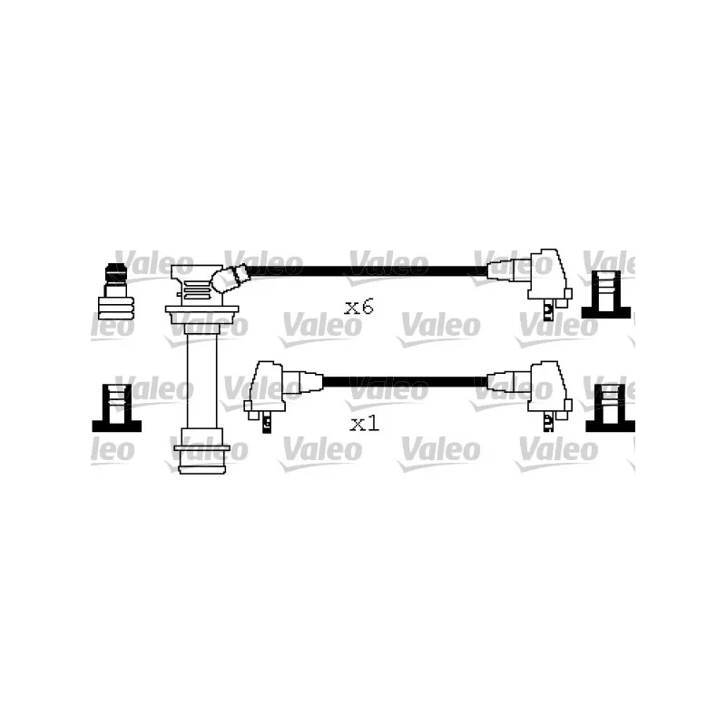 Kit de câbles d'allumage VALEO 346200