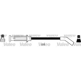 Kit de câbles d'allumage VALEO 346201
